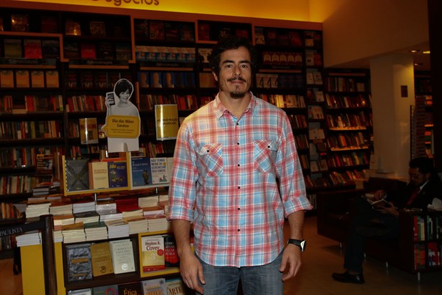 Felipe Folgosi em lançamento de livro (Foto: Cláudio Augusto/Foto Rio News)