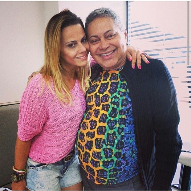 Viviane Araújo e Glaycon Muniz (Foto: Reprodução/ Instagram)