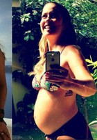 Paloma Duarte revela cuidados na gravidez e diz: 'Engordei quase 10 kg'
