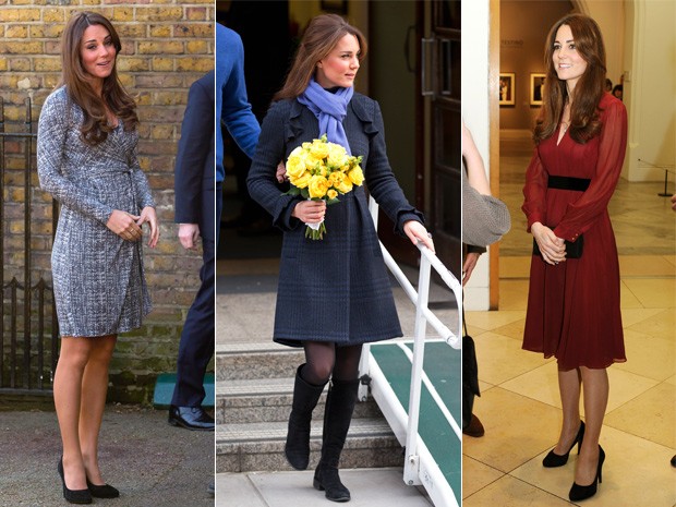 Kate Middleton - Estilo Gravidas (Foto: Getty/ Reuters)