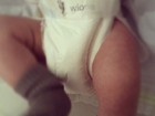 Fernanda Tavares usa fralda biodegradável no filho de dois meses
