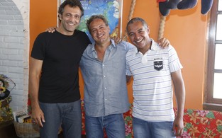 Coletiva de lançamento da microssérie da TV Globo “Gonzaga - de Pai pra Filho” com  Domingos Montagner (Foto: Roberto Filho/AgNews)