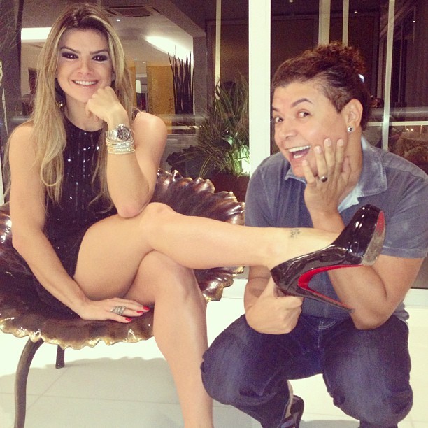 Mirella Santos e David Brazil (Foto: Instagram/ Reprodução)