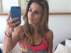 Jade Barbosa posta foto e barriga saradíssima chama atenção