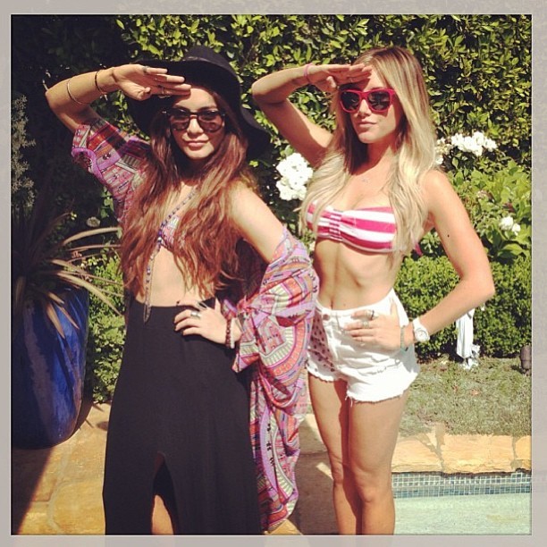Vanessa Hudgens e Ashley Tisdale (Foto: Instagram/ Reprodução)