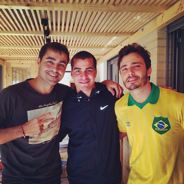 Ricardo Pereiram, Thiago Martins e Thiago Rodrigues (Foto: Instagram / Reprodução)
