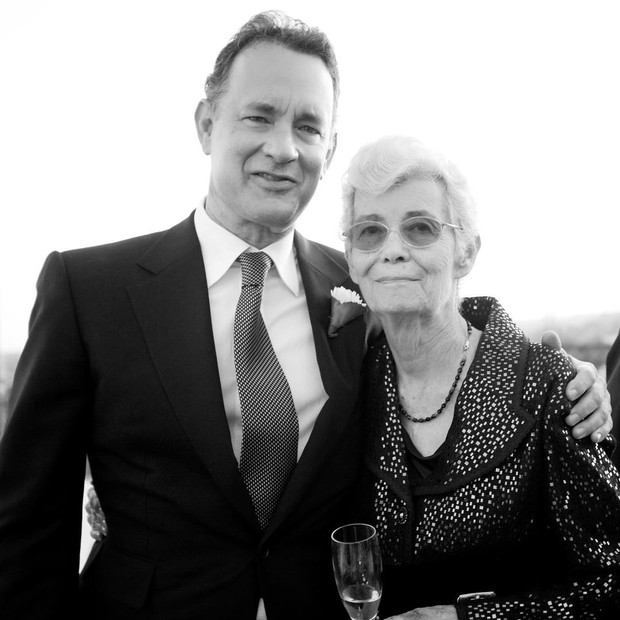 Tom Hanks e Marylyn Frager (Foto: Instagram / Reprodução)