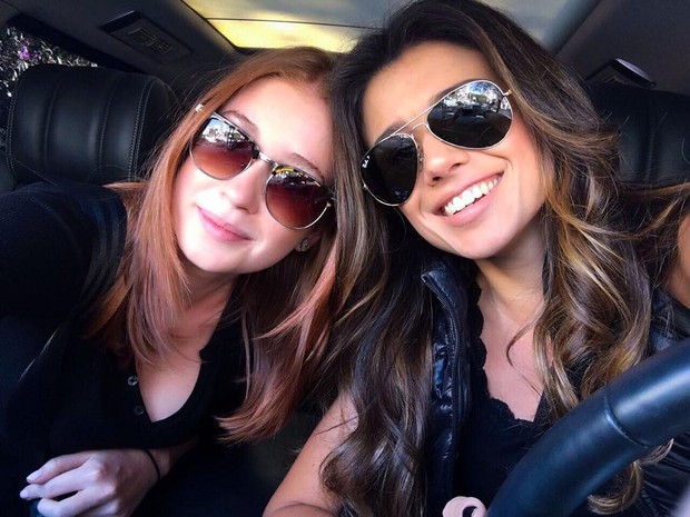 Paula Fernandes posa com Marina Ruy Barbosa (Foto: Reprodução/Instagram)