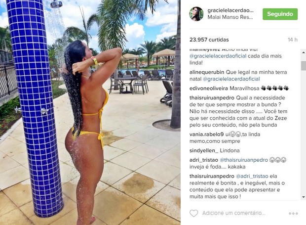Graciele Lacerda (Foto: Reprodução/Instagram)