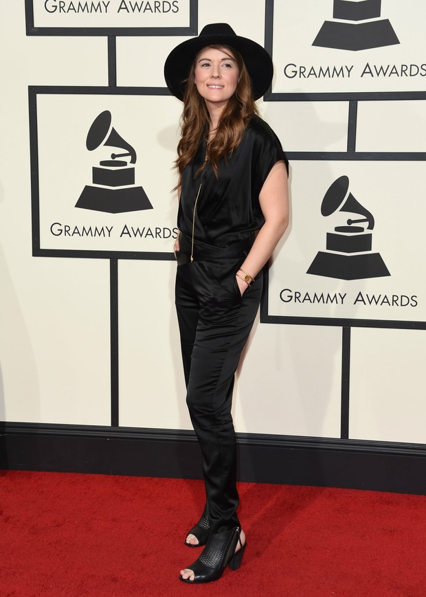 Brandi Carlile no Grammy 2016 (Foto: Getty Images)