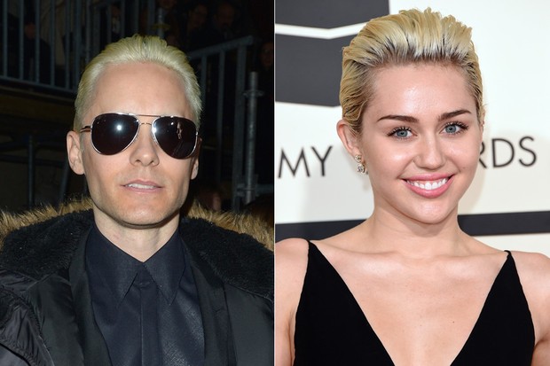 Jared Leto / Miley Cyrus (Foto: Agência Getty Images / AFP)