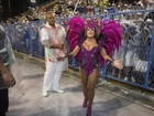 Susana Vieira é ovacionada antes de Desfile das Campeãs, no Rio