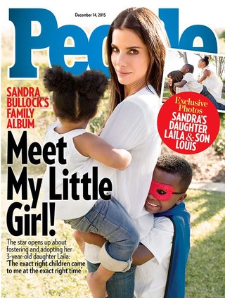 Sandra Bullock na capa da revista People (Foto: Divulgação)