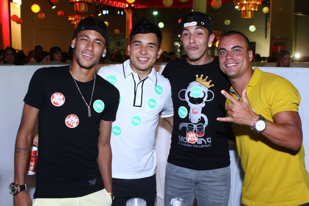 Neymar na festa M.I.S.S.A. (Foto: Raphael Mesquita/ Foto Rio News)