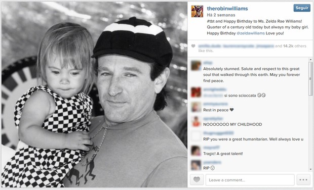Robin Williams (Foto: Instagram / Reprodução)
