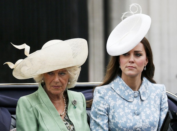 Kate Middleton e Camilla Parker-Bowles (Foto: Reuters)