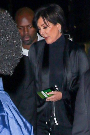 Kris Jenner em show em Los Angeles, nos Estados Unidos (Foto: AKM-GSI/ Agência)