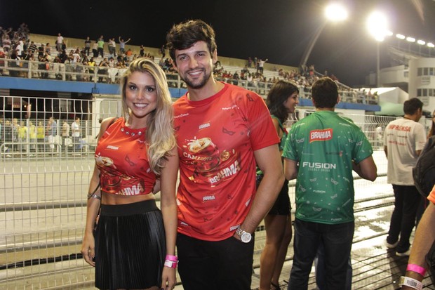 Flavia Vianna e Fernando Justin (Foto: Milene Cardoso/ Ag. News)