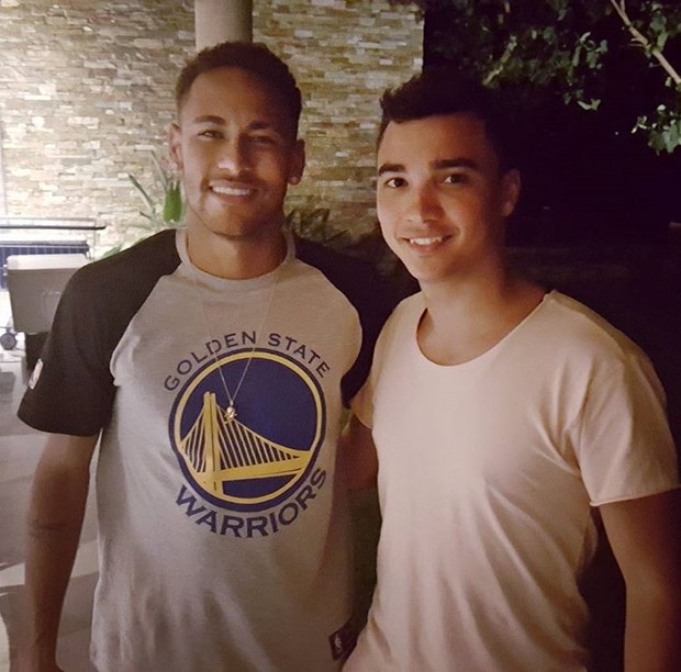 Neymar e Raiff Chaves  (Foto: Reprodução / Instagram)