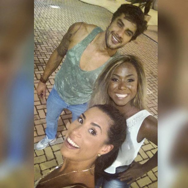 Ex-BBBs Renan, Juliana e Adélia (Foto: Instagram/ Reprodução)