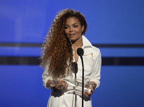 Janet Jackson em prêmio de música em Los Angeles, nos Estados Unidos (Foto: Kevork Djansezian/ Reuters)