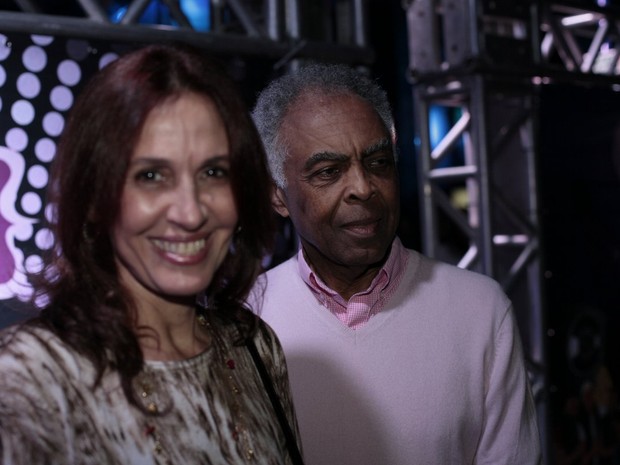 Flora Gil e Gilberto Gil em festa de Preta Gil no Rio (Foto: Isac Luz/ EGO)