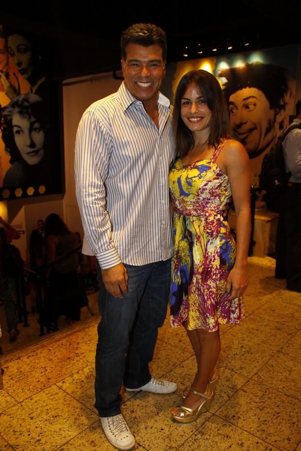 Maurício Mattar e a namorada, Bianca Assumpção (Foto: Graça Paes / Photo Rio News)