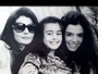 Giovanna Lancellotti posta foto com a mãe e a irmã mais nova