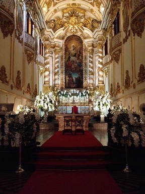 Igreja do Casamento da Preta Gil e Rodrigo Godoy (Foto: Ego)