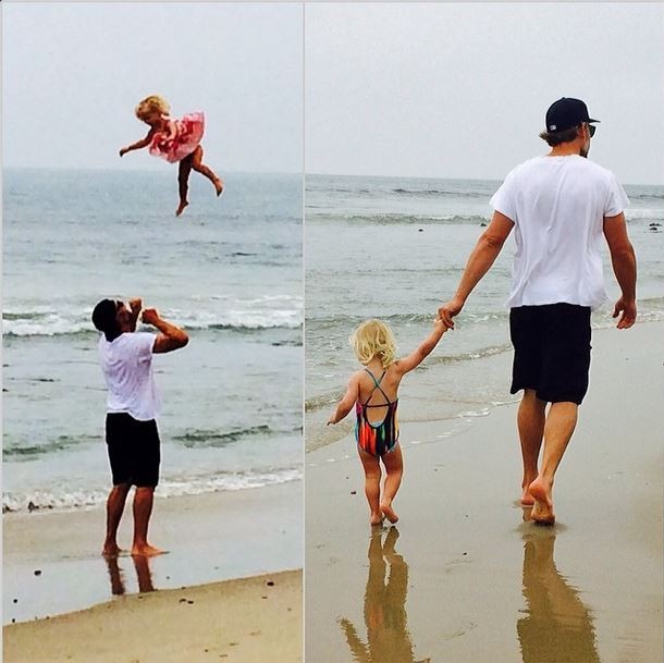 Jessica Simpson posta foto do marido e da filha (Foto: Instagram/Reprodução)