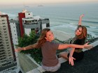 Maroca e Marien mostram seu triplex em frente à praia: 'M&M House'
