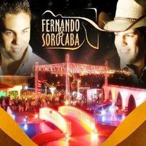 Capa do novo cd de Fernando e Sorocaba - na época em que Santiago fazia parte da dupla (Foto: Angelica Capelete/ Divulgação)