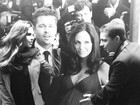 Mariana Rios e Di Ferrero brincam com foto de Jolie e Pitt: ‘Nossos amigos’