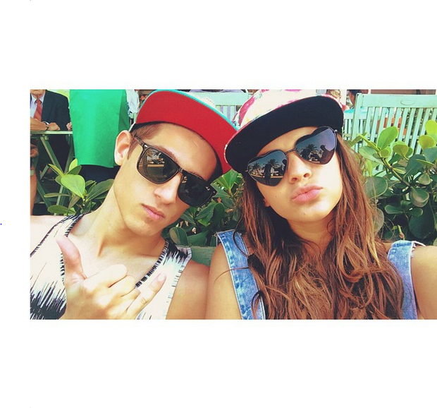 Bruna Marquezine e o amigo, Daniel Campos (Foto: Reprodução/Instagram)