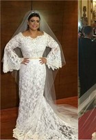 Vestido de noiva similar ao de Preta Gil pode custar até R$ 200 mil; detalhes