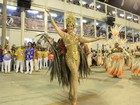Claudia Raia completa 30 anos de desfile pela Beija-Flor: 'Emocionada'
