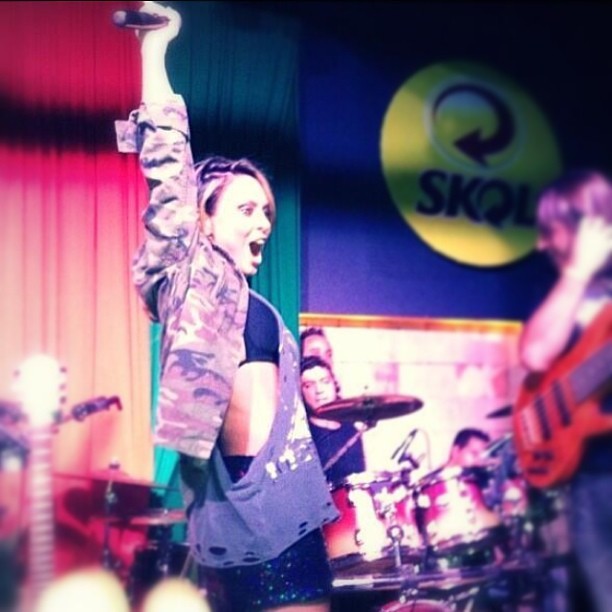 Alinne Rosa em show em Belo Horizonte, Minas Gerais (Foto: Instagram/ Reprodução)
