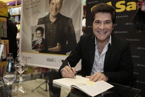 Lançamento do livro do cantor Daniel (Foto: Isac Luz / EGO)