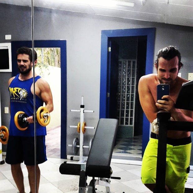 Igor Rickli e Rafael Cardoso (Foto: Reprodução/Instagram)