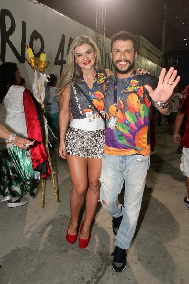 Mirella Santos e Ceará no carnaval do Rio de Janeiro (Foto: Graça Paes/ Foto Rio News)