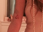 Nova tatuagem de Lindsay Lohan é igual a do ex-affair Jared Leto
