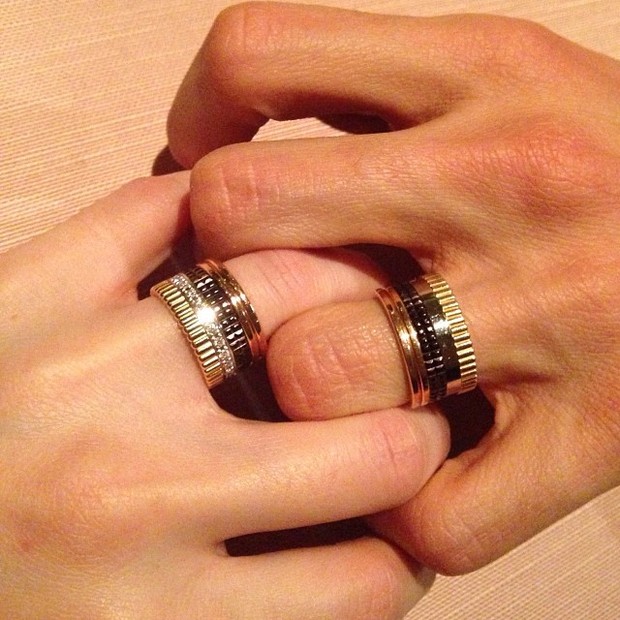 Carol Celico e Kaká comemoram oito anos de casados (Foto: Instagram/ Reprodução)