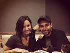 Demi Lovato comemora aniversário com o namorado
