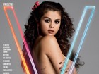 Selena Gomez posa de topless para revista