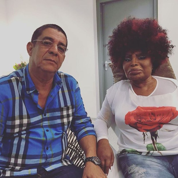 Elza Soares e Zeca Pagodinho (Foto: Reprodução / Instagram)