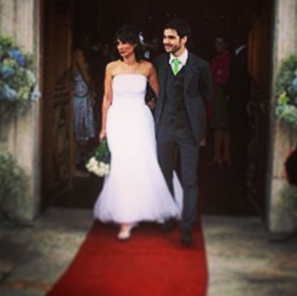 Foto do casamento de Caio Blat (Foto: Instagram / Reprodução)