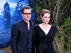 Angelina Jolie e Brad Pitt participam de lançamento de filme