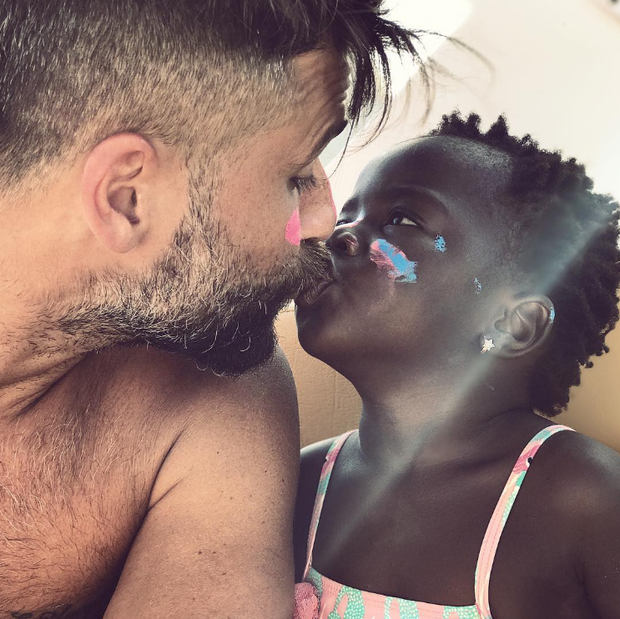 Bruno Gagliasso com a filha (Foto: Reprodução/Instagram)