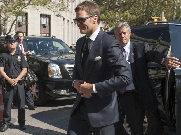 Tom Brady em Nova York, nos Estados Unidos (Foto: Darren Ornitz/ Reuters)
