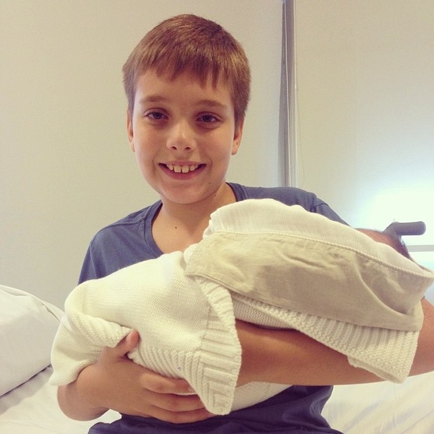 Vitor, filho da irmã da Ana Hickmann (Foto: Instagram/Reprodução)